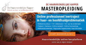 Banner Masteropleiding De Haarvriendelijke Kapper